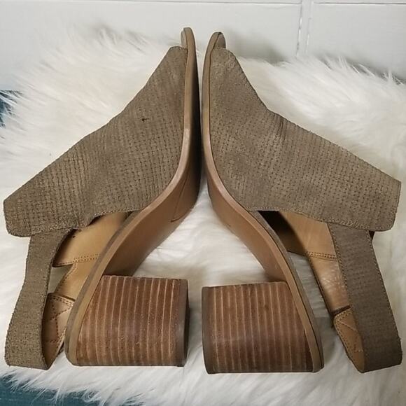 Franco Sarto Helix Slingback Peeptoe Bootie - Picture 5 of 9